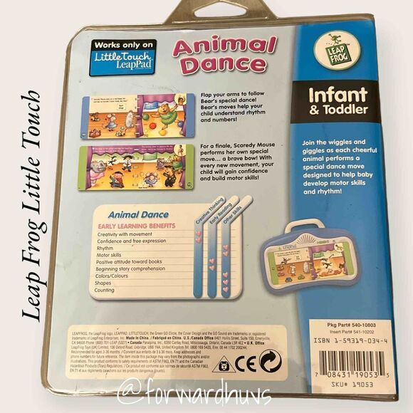 Leap Frog Little Touch Infant & Toddler Animal Dance - Picture 6 of 7